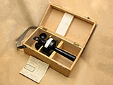 Wilhelm Lambrecht 3 cup hand held anemometer in fitted case